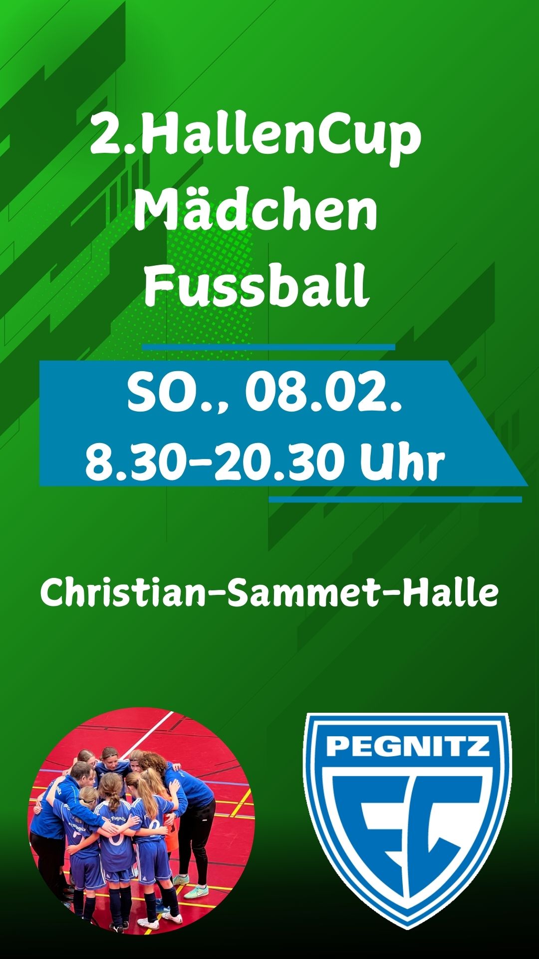 2. &nbsp;Hallencup M&auml;dchenfu&szlig;ball