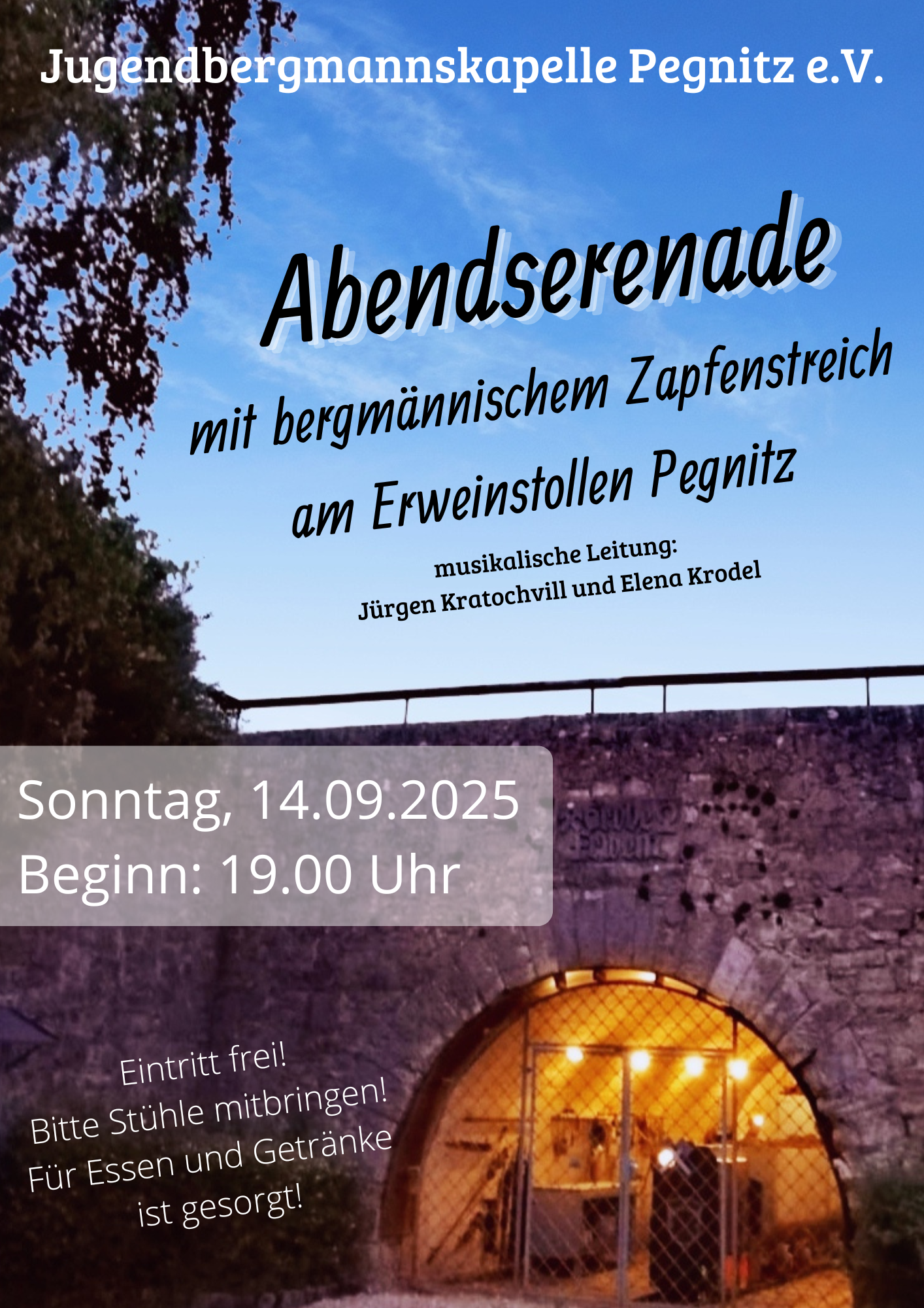 Jugenbergmannskapelle - Abendserenade mit bergm&auml;nnischen Zapfenstreich
