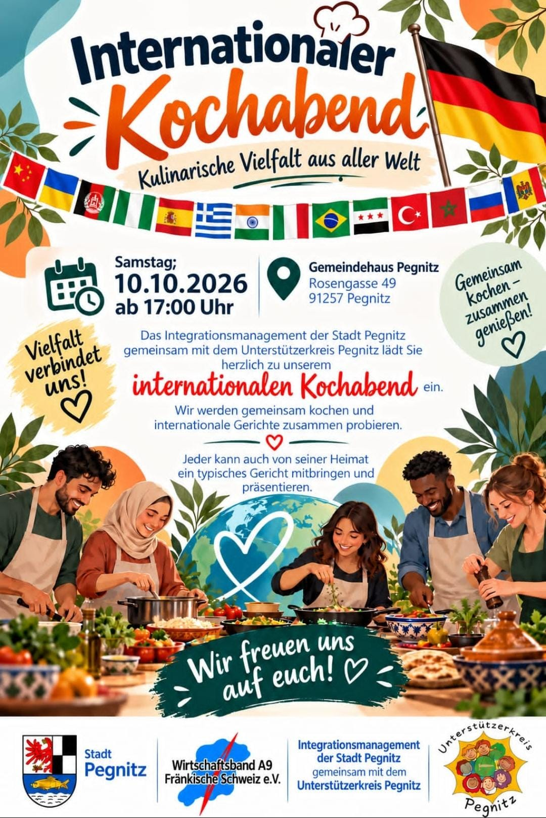 Internationaler Kochabend