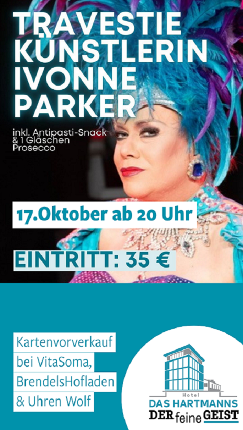 Travestie K&uuml;nstlerin Ivonne Parker