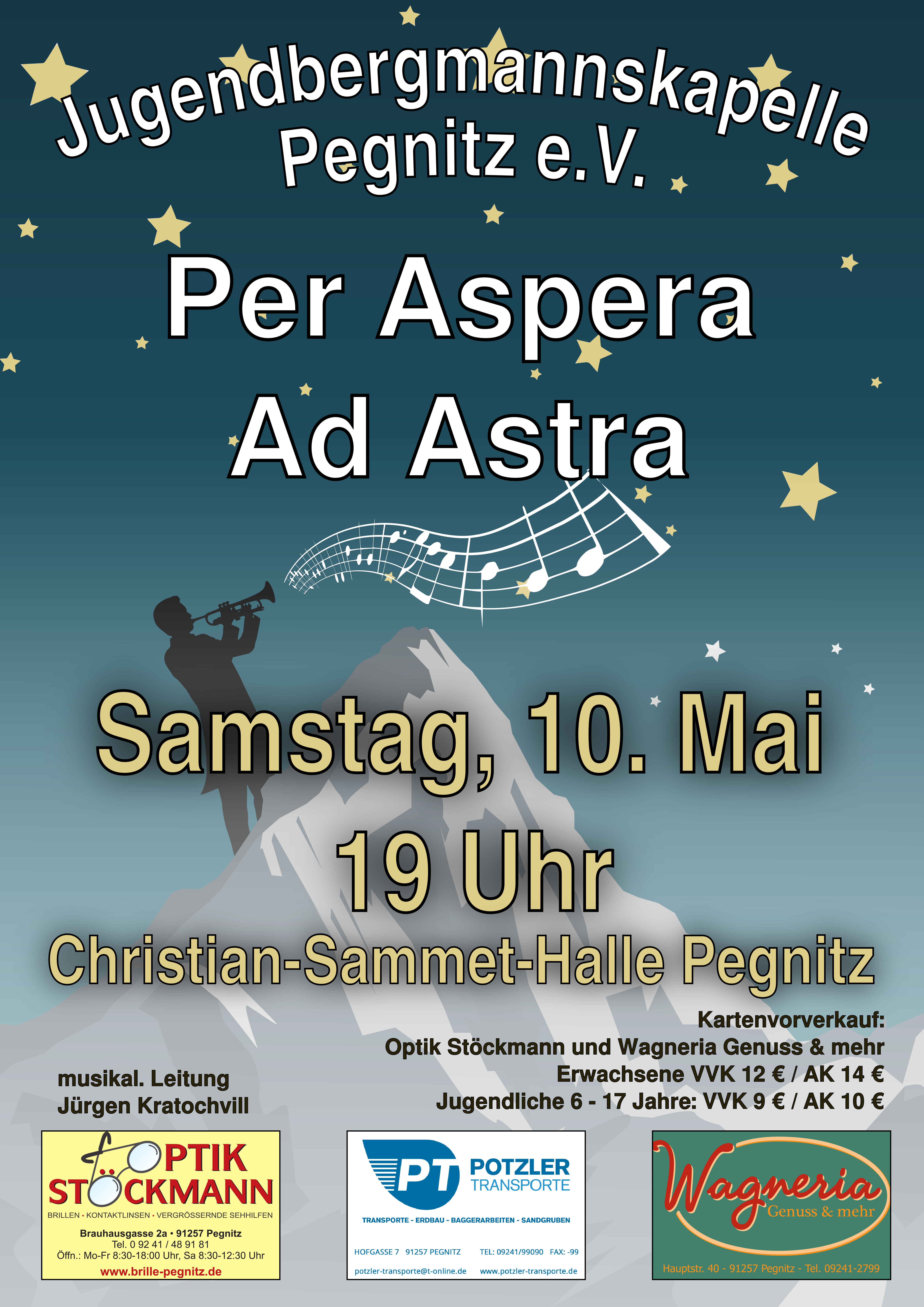 Jahreskonzert der Jugendbergmannskapelle