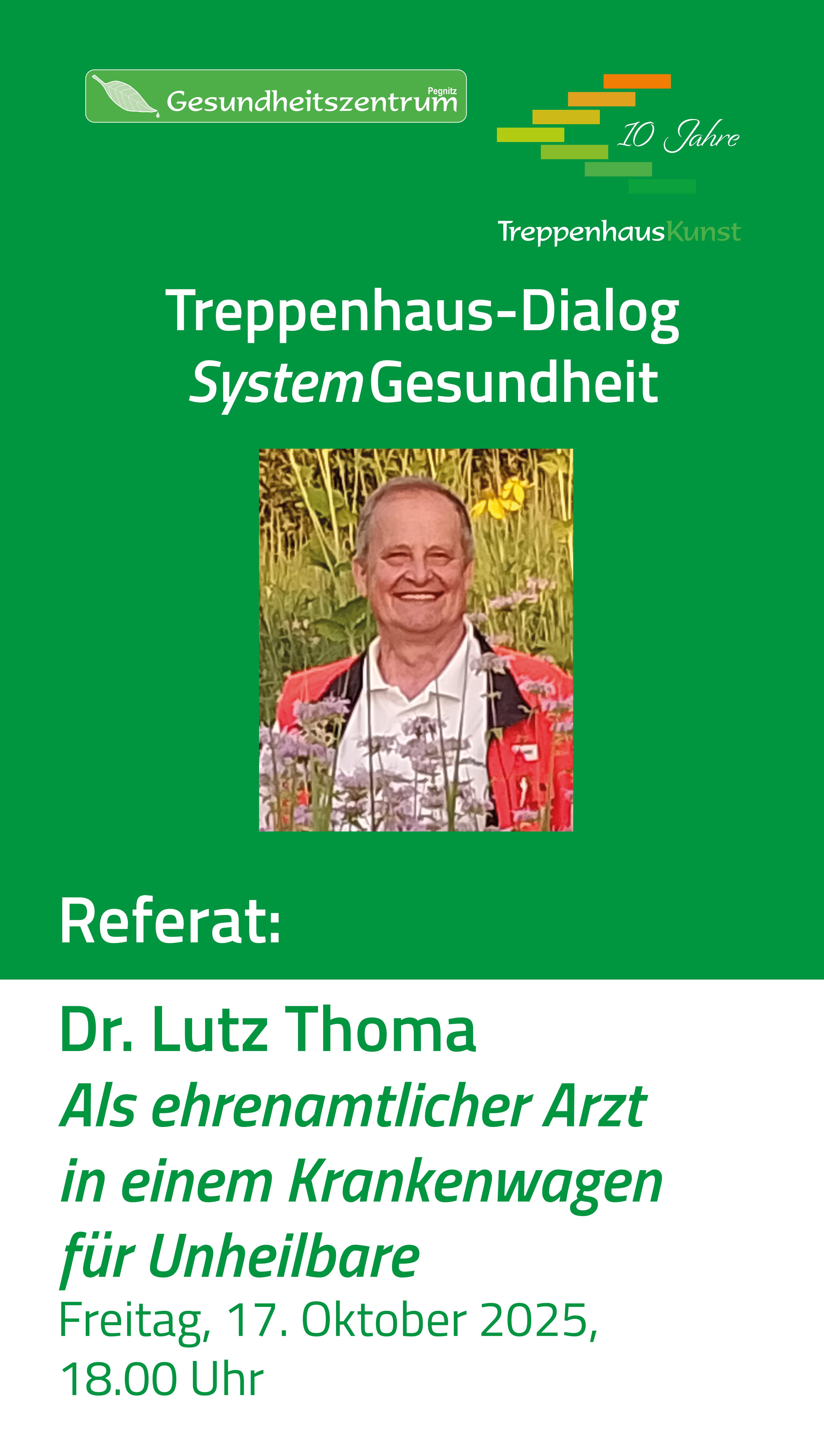Treppenhaus-Dialog System Gesundheit - Referat Dr. Lutz Thoma