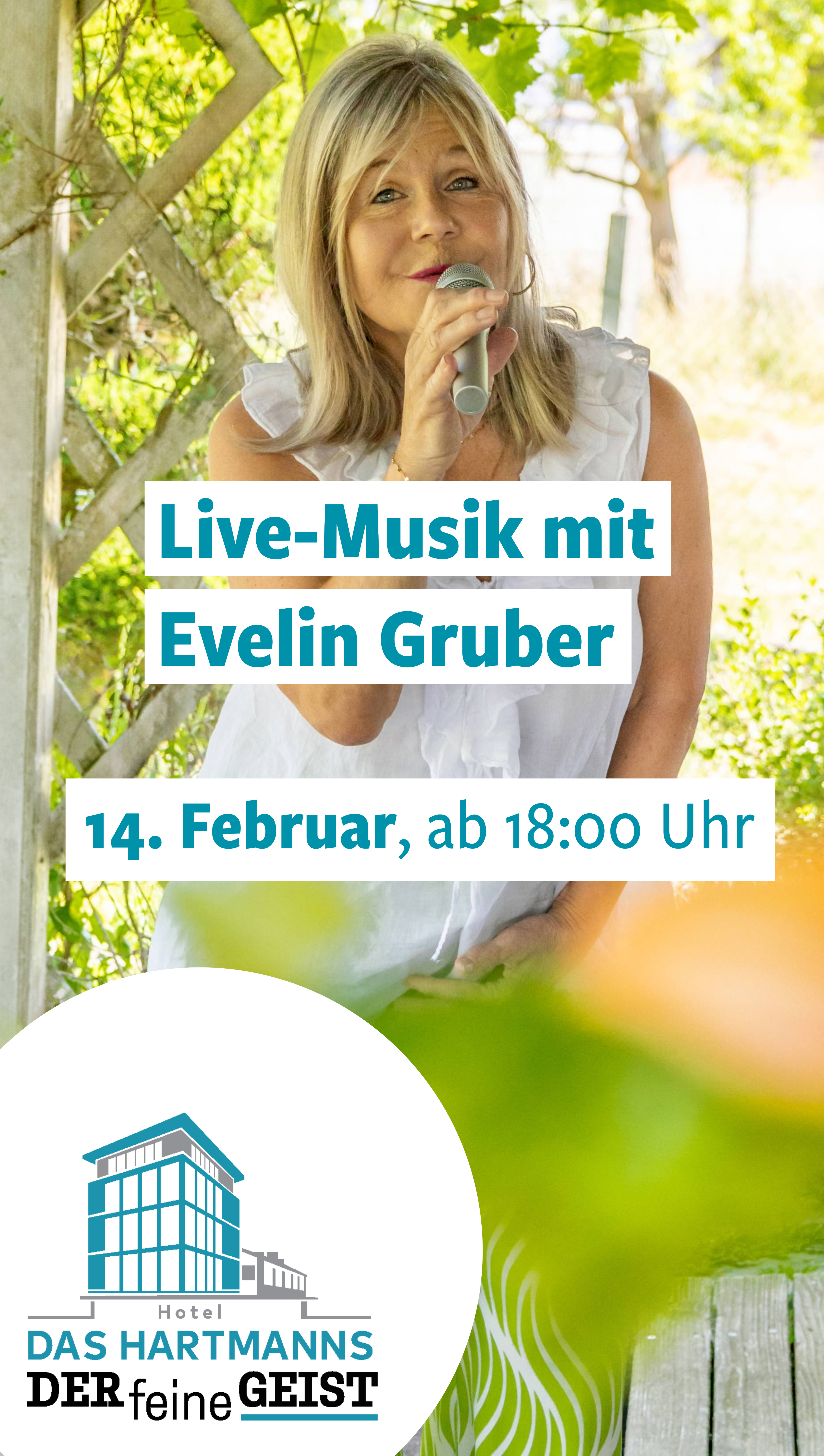Live-Musik mit Evelin Gruber