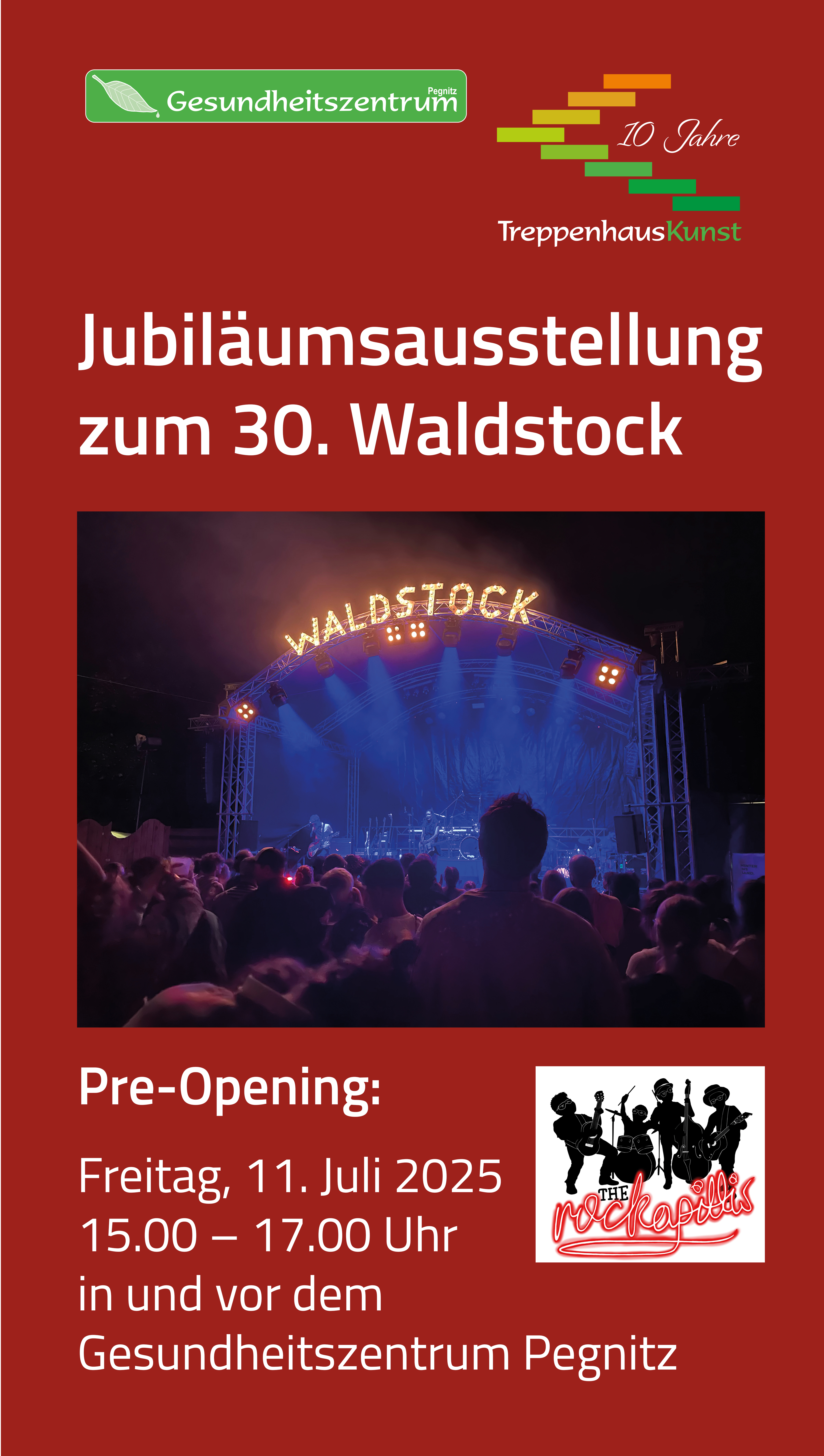 Pre-Opening: Jubiläumsausstellung zum 30. Waldstock