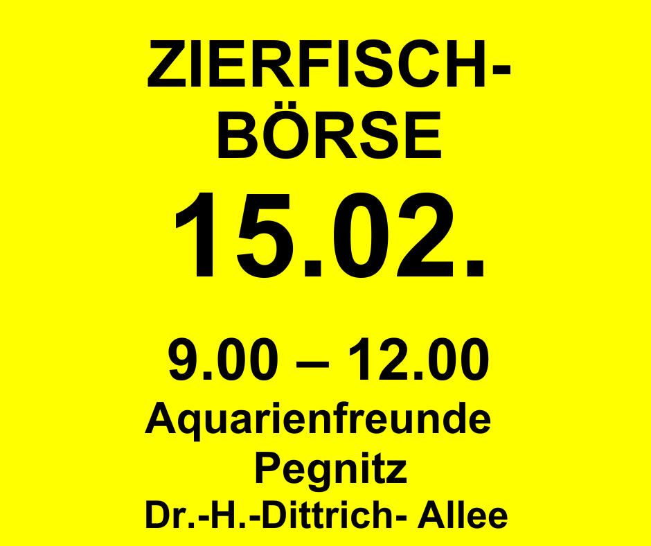 Zierfischb&ouml;rse
