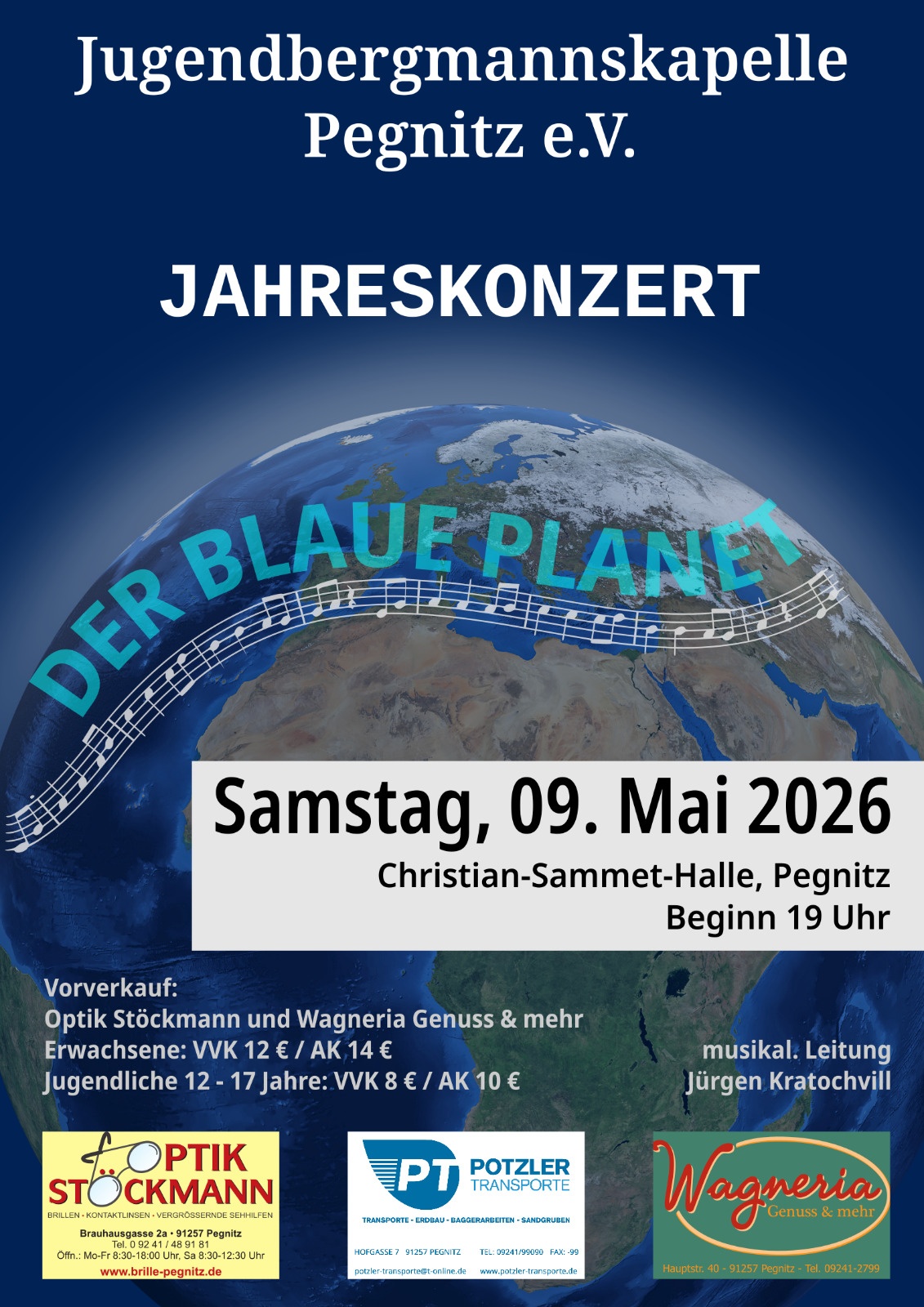 Jahreskonzert der Jugendbergmannskapelle