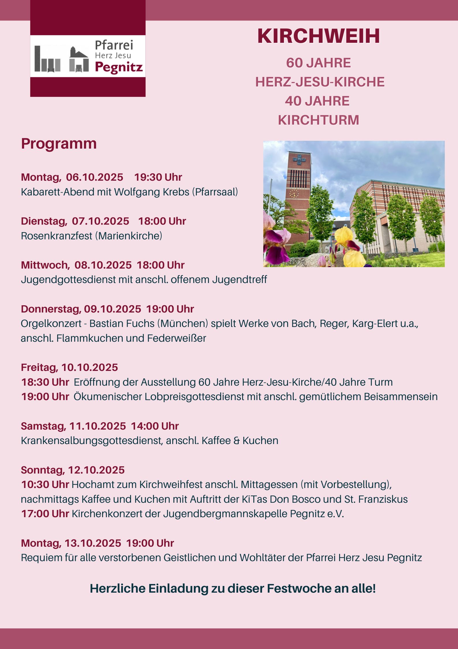 Kirchweih Herz-Jesu-Kirche