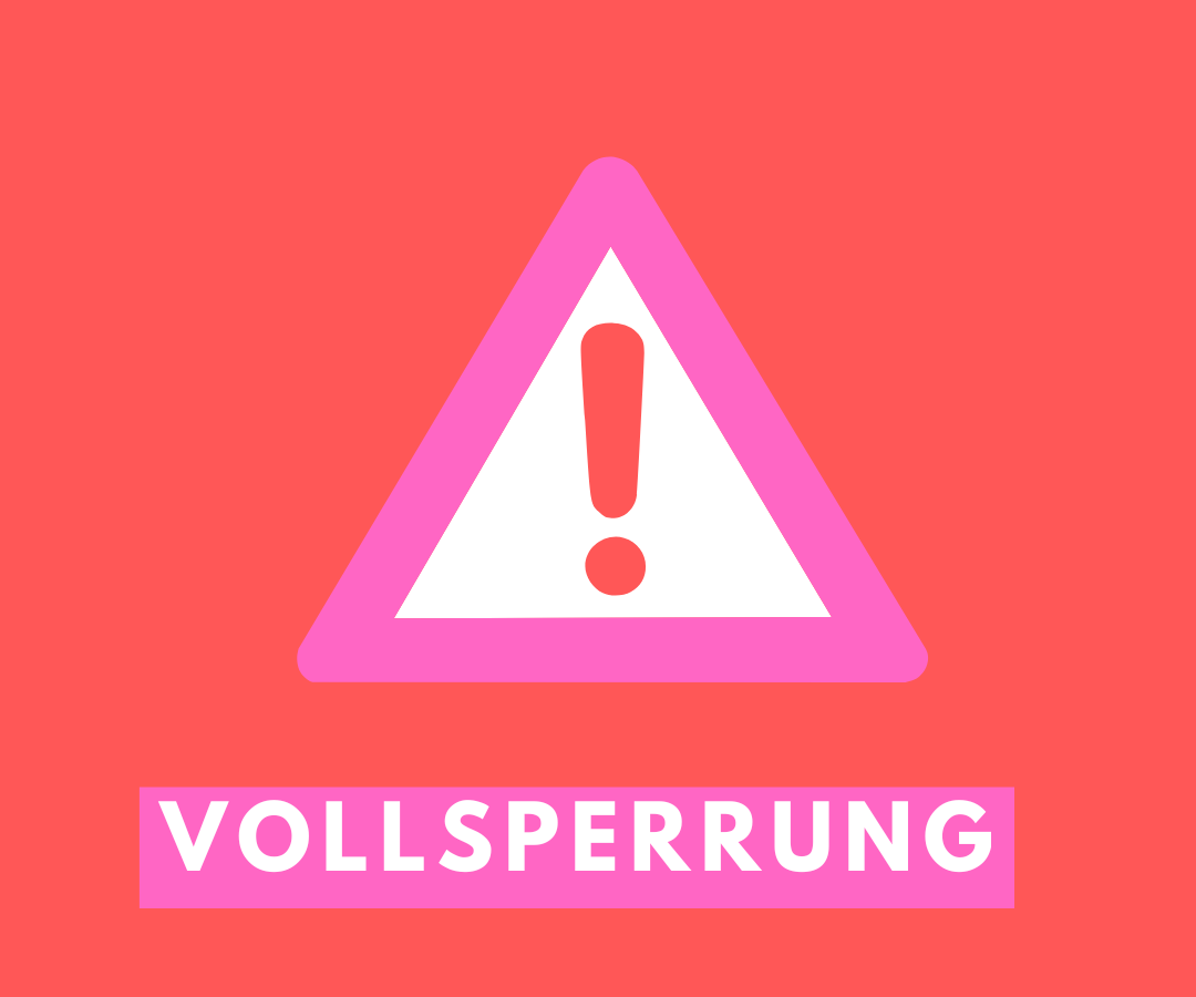Vollsperrung Kreisstra&szlig;e BT 23 von Rosenhof bis Buchau 