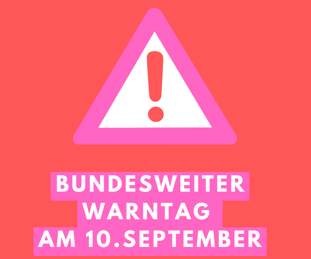 Bundesweiter Warntag am 10. September