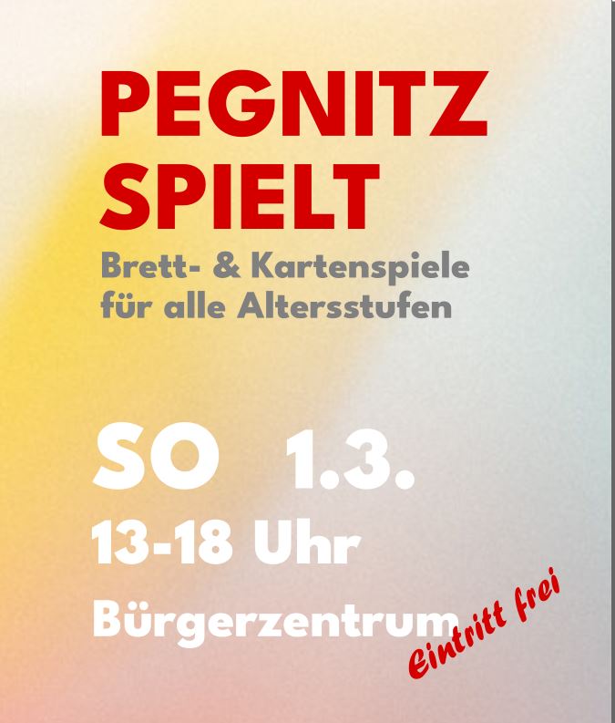 Pegnitz spielt