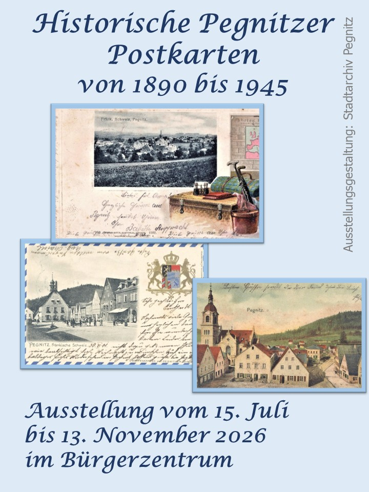 Ausstellung: Historische Pegnitzer Postkarten