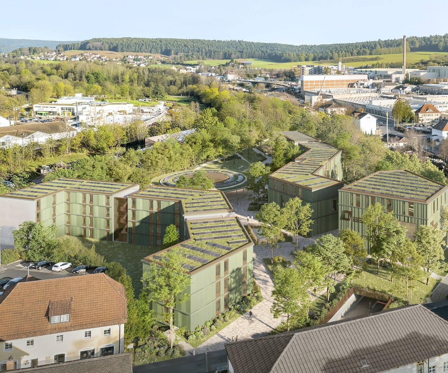 Neubau des Fachbereichs Rechtspflege der Hochschule für den öffentlichen Dienst in Bayern in Pegnitz