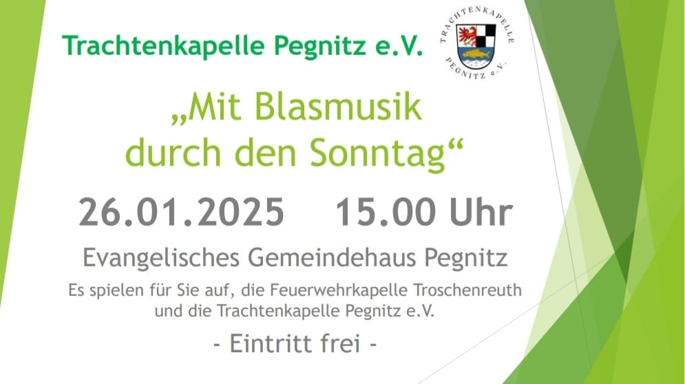 Mit Blasmusik durch den Sonntag