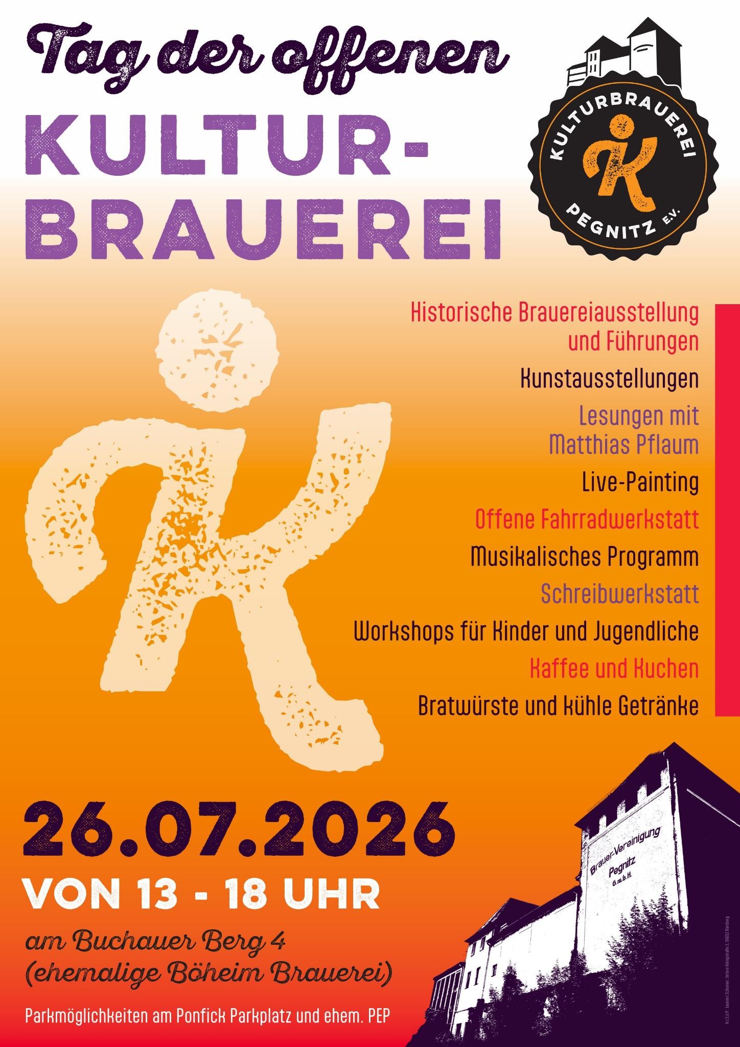 Tag der offenen KULTURBRAUEREI