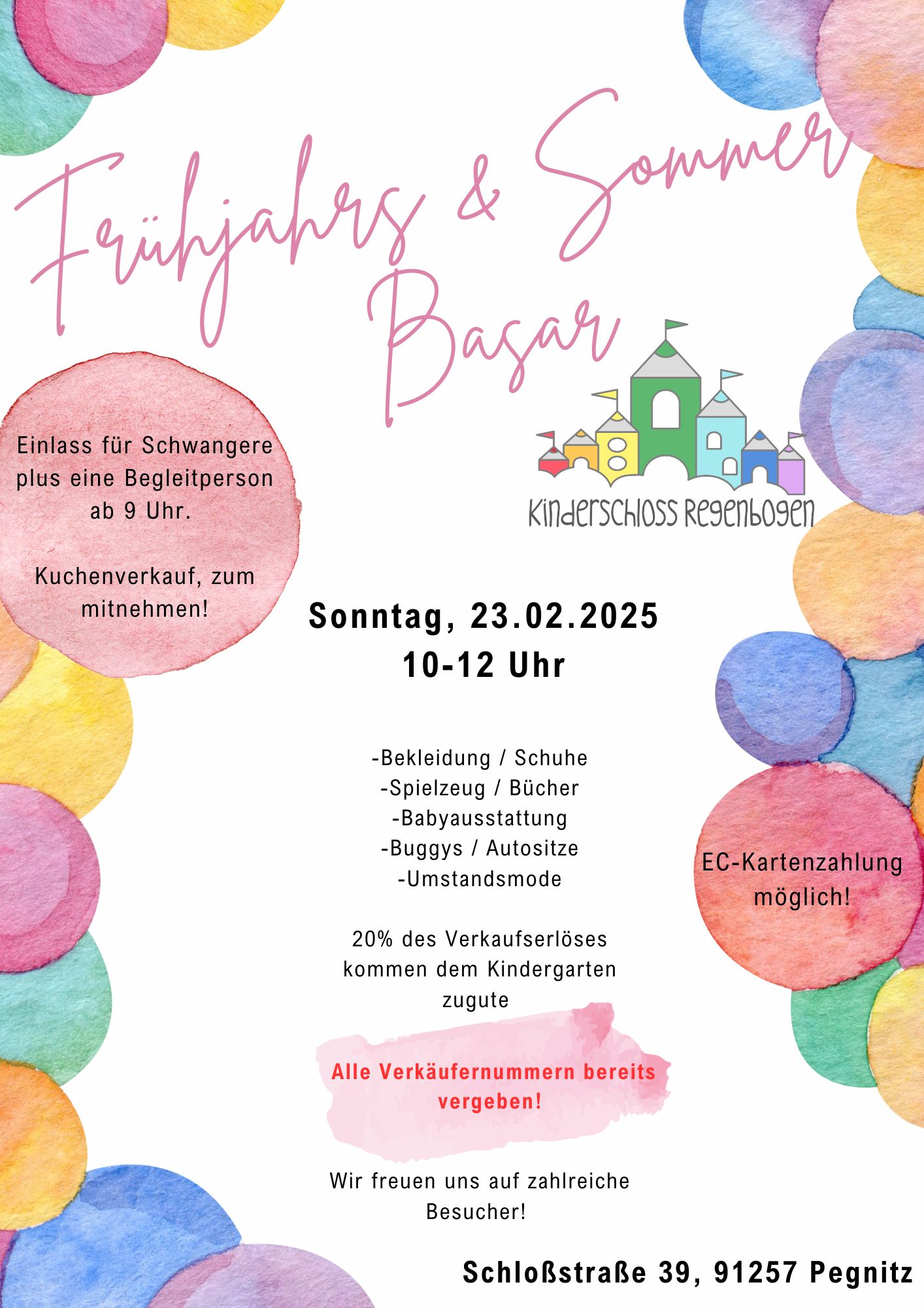 Frühjahrs & Sommer Basar