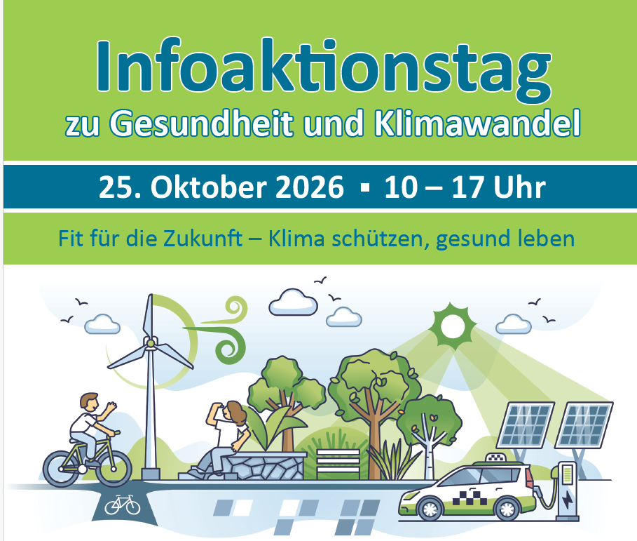 Infoaktionstag zu Gesundheit und Klimawandel