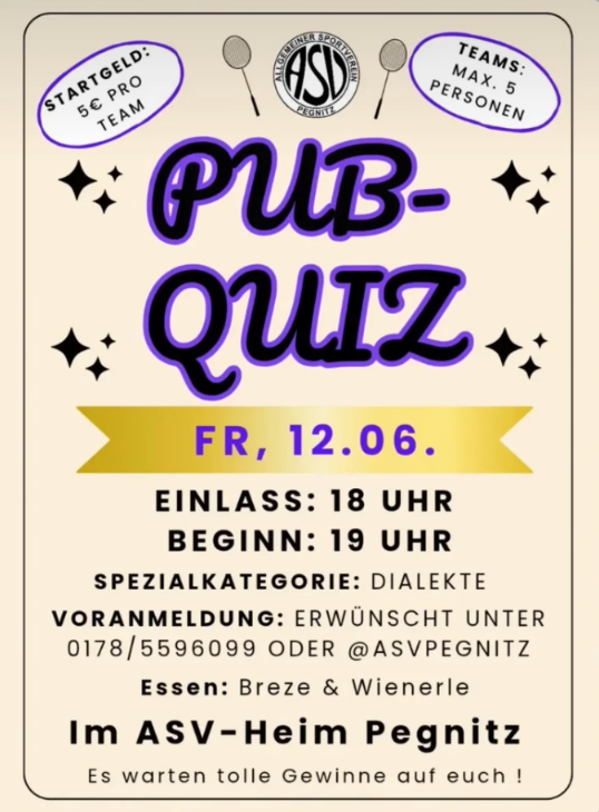 ASV PUB-Quiz