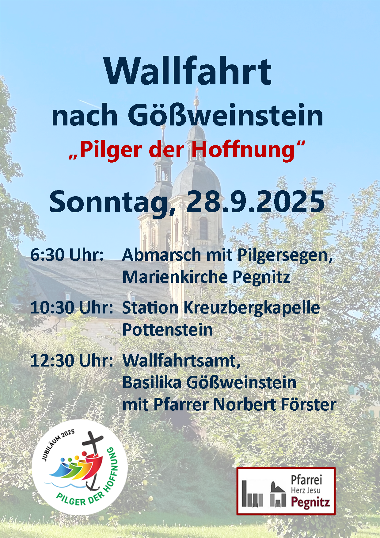 Wallfahrt nach G&ouml;&szlig;weinstein