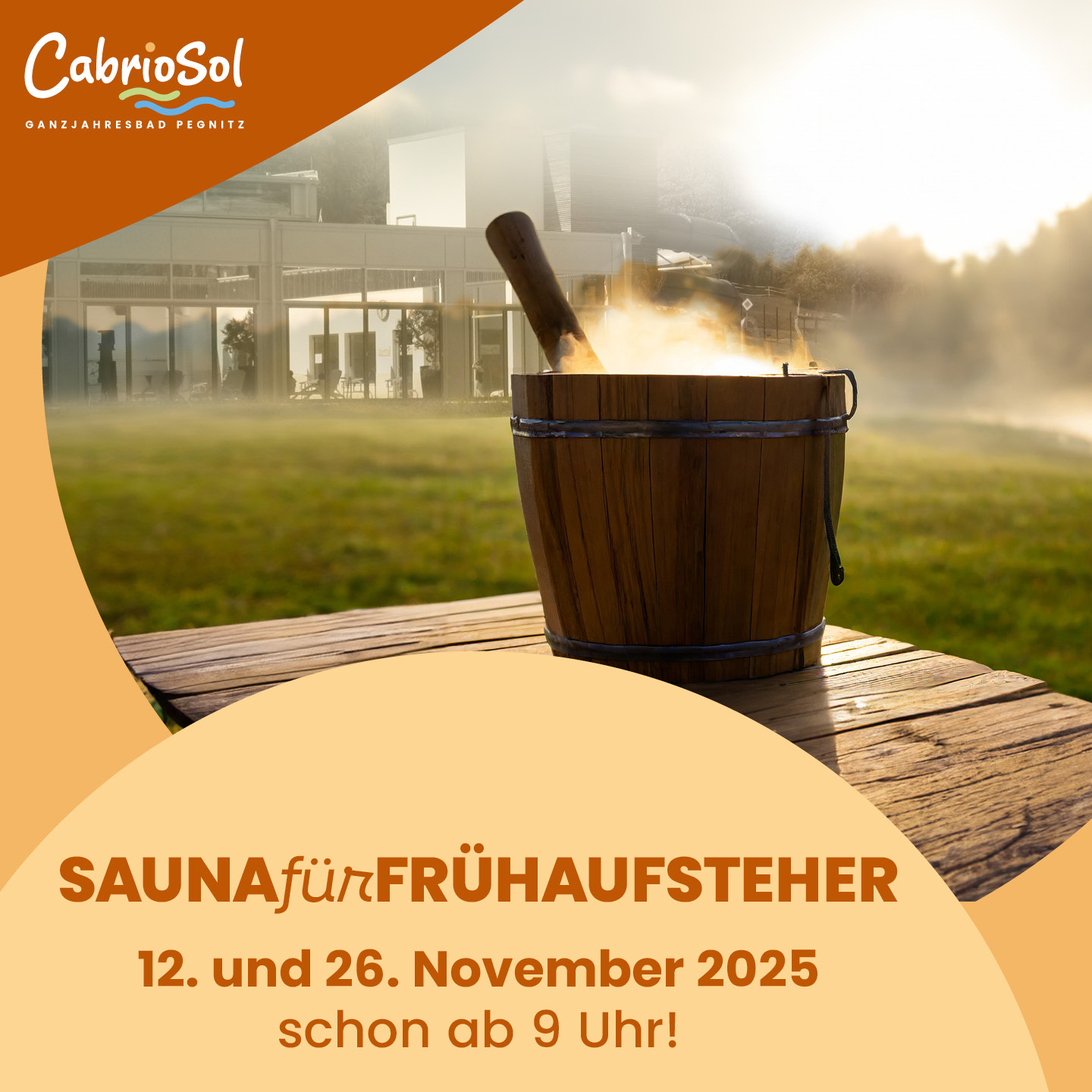 SAUNAfürFRÜHAUFSTEHER