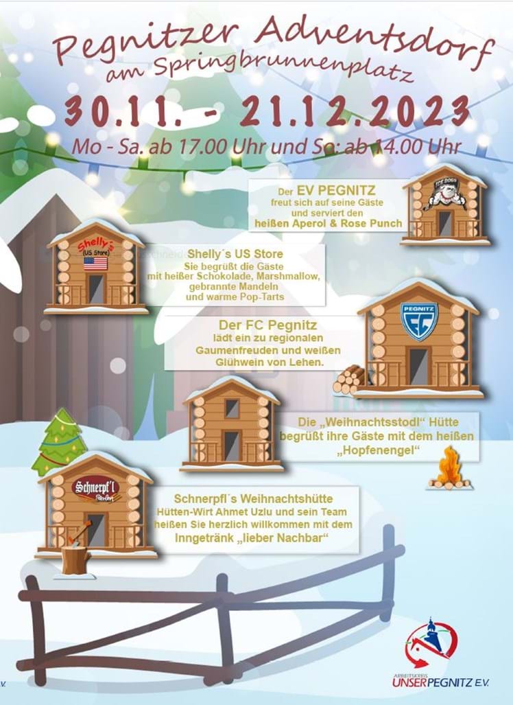 Pegnitzer Adventsdorf 2023 