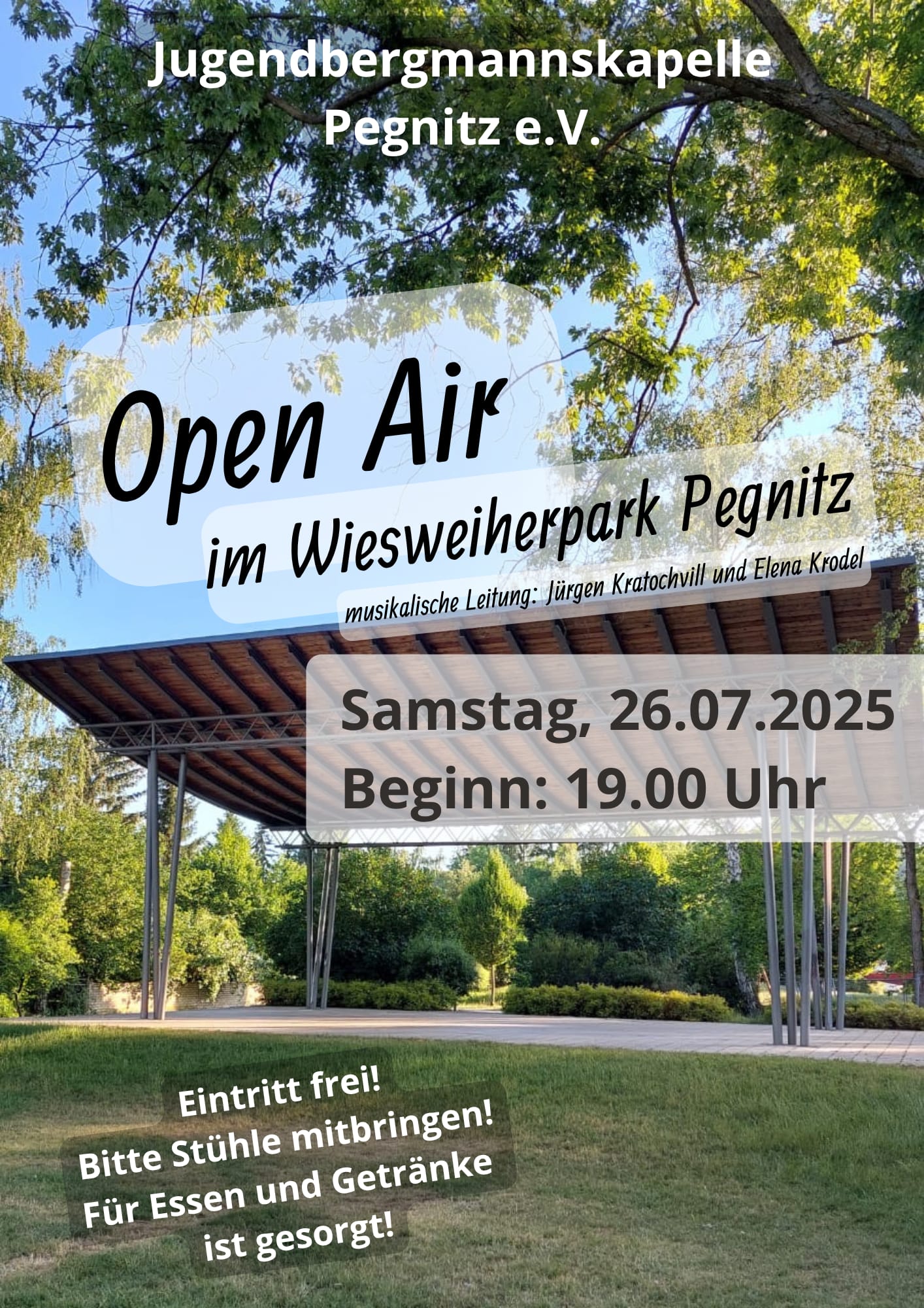 Jugendbergmannskapelle Open Air im Wiesweiherpark 